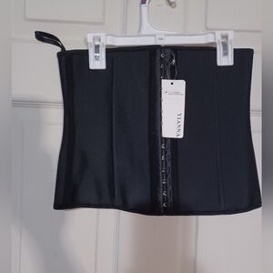 Yianna Elegant Black Corset Skirt
